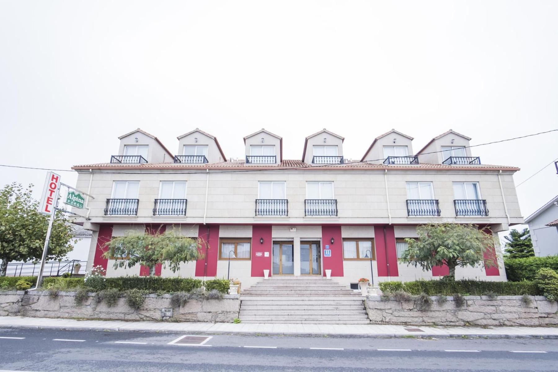 Alda Alpina Otel Villanueva De Arosa Dış mekan fotoğraf